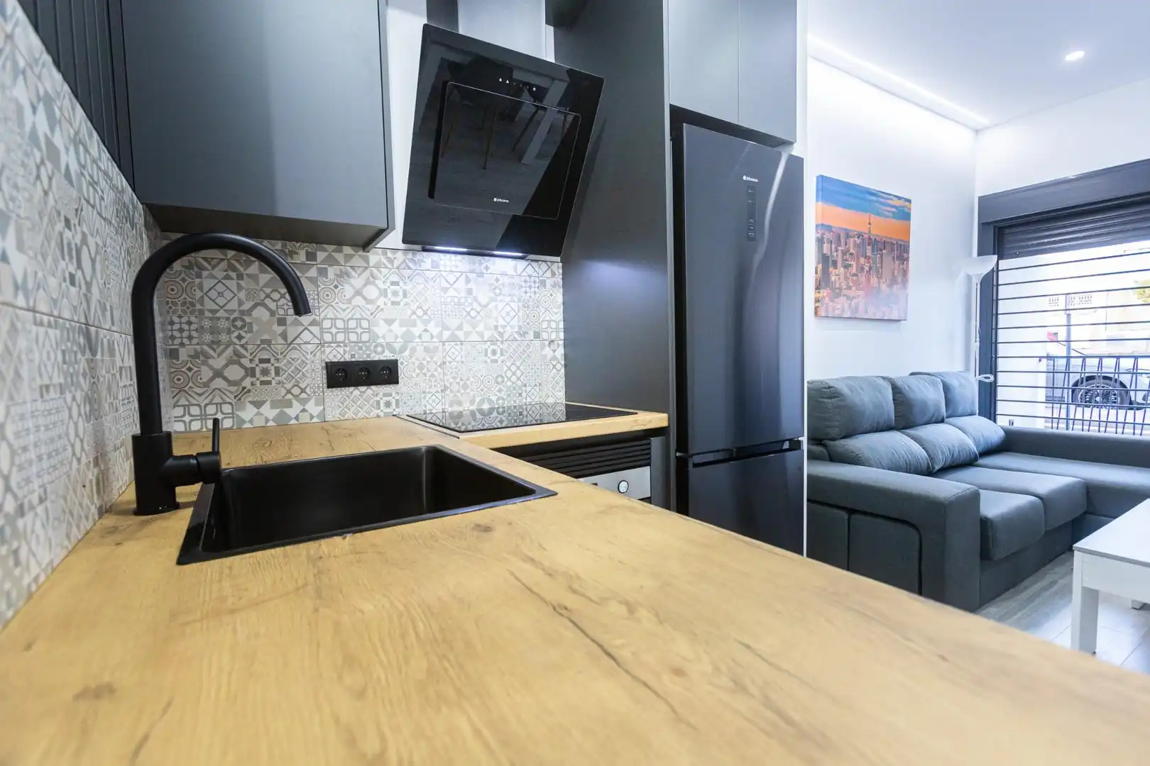 Cocina de Apartamento en venta en Molina de Segura con Aire acondicionado, Calefacción y Jardín privado