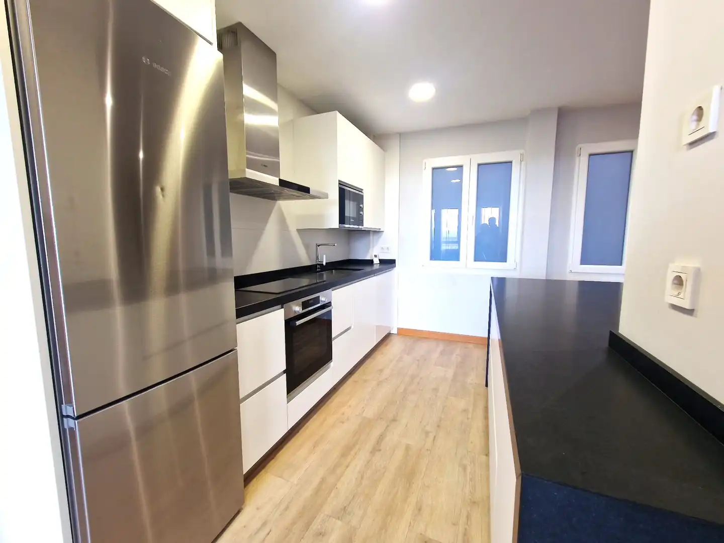Cocina de Piso de alquiler en Santander con Calefacción, Amueblado y Horno