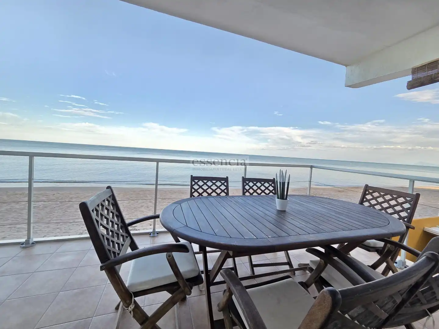 Terraza de Apartamento en venta en Tavernes de la Valldigna con Terraza y Balcón