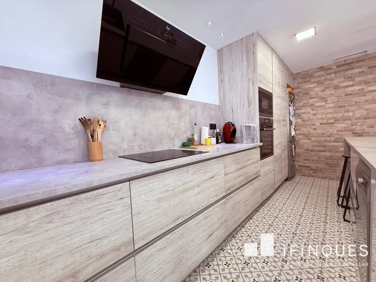 Cocina de Finca rústica en venta en Castellar del Vallès con Calefacción, Parquet y Terraza