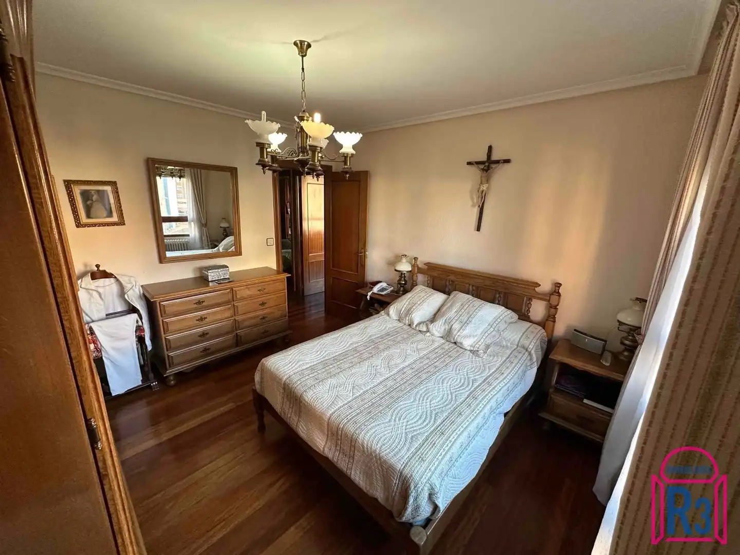 Bedroom of Flat for rent in León Capital   with Heating, Terrace and Storage room