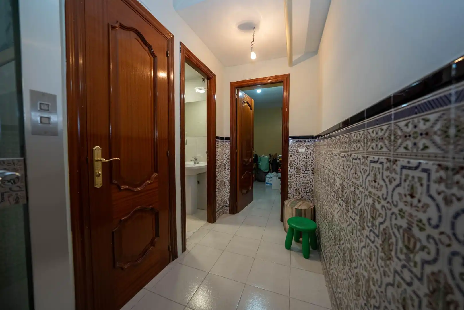 Baño de Casa adosada en venta en Leganés con Aire acondicionado, Calefacción y Jardín privado