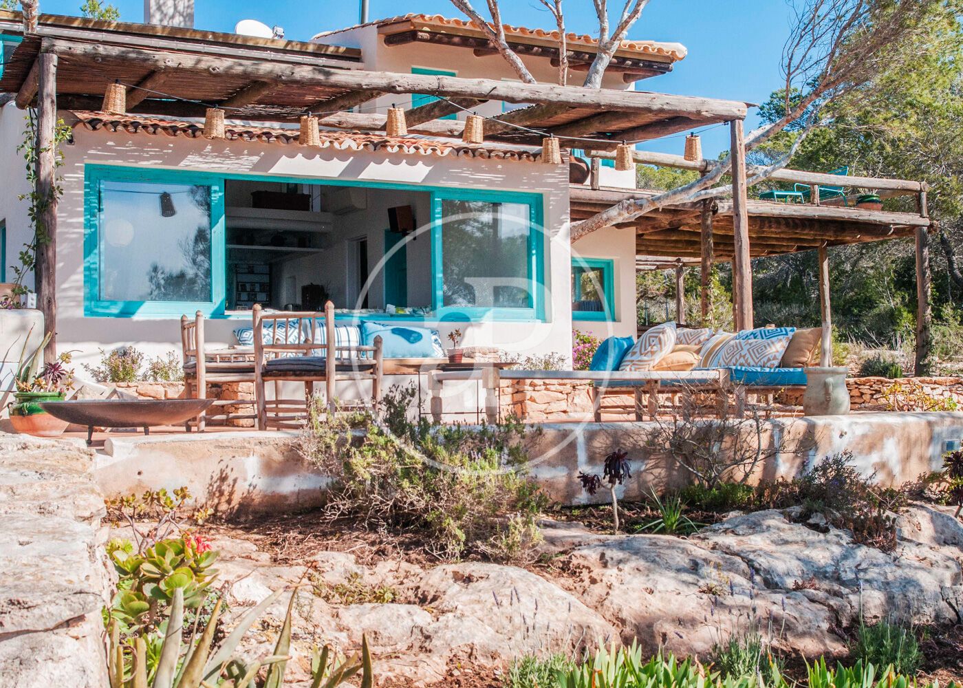 Terrassa de Casa o xalet en venda en Formentera amb Aire condicionat, Calefacció i Jardí privat