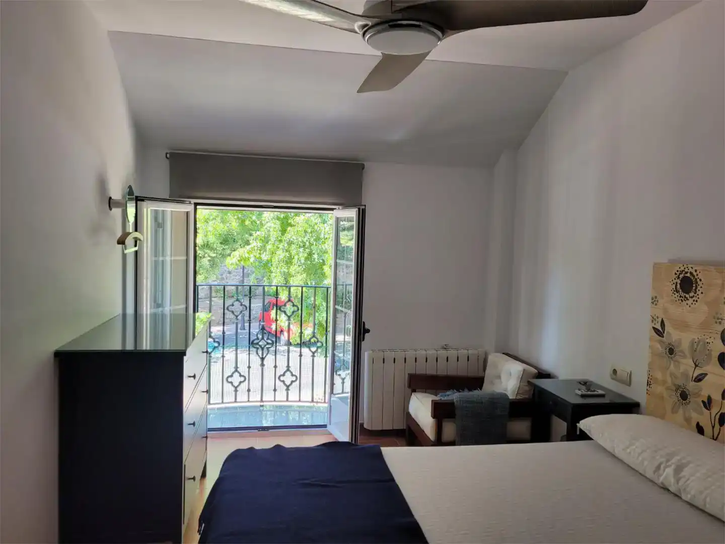 Schlafzimmer von Wohnung zur Miete in Jarandilla de la Vera mit Klimaanlage, Abstellraum und Möbliert