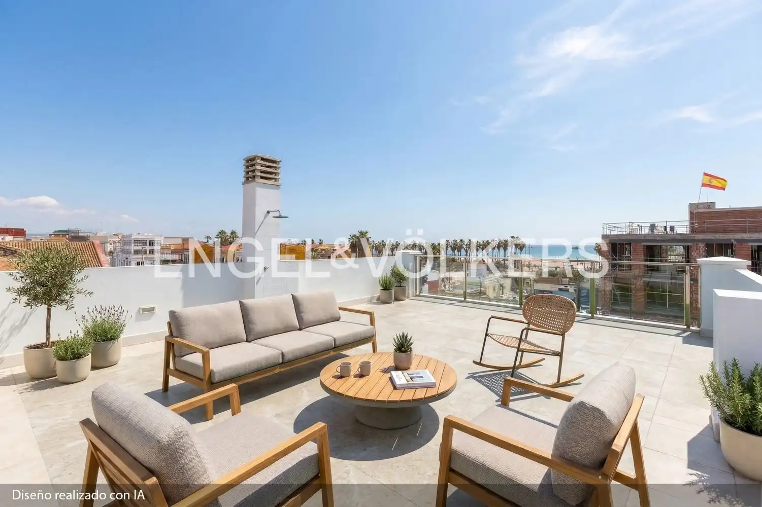 Terrace of Houses for sale in  Valencia Capital  with Air Conditioner, Heating and Terrace