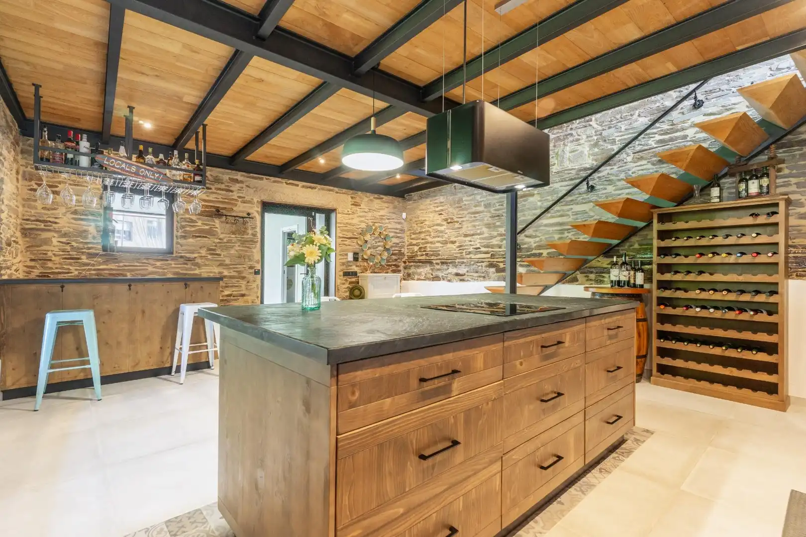 Cocina de Casa o chalet en venta en Lugo con Calefacción, Jardín privado y Jacuzzi