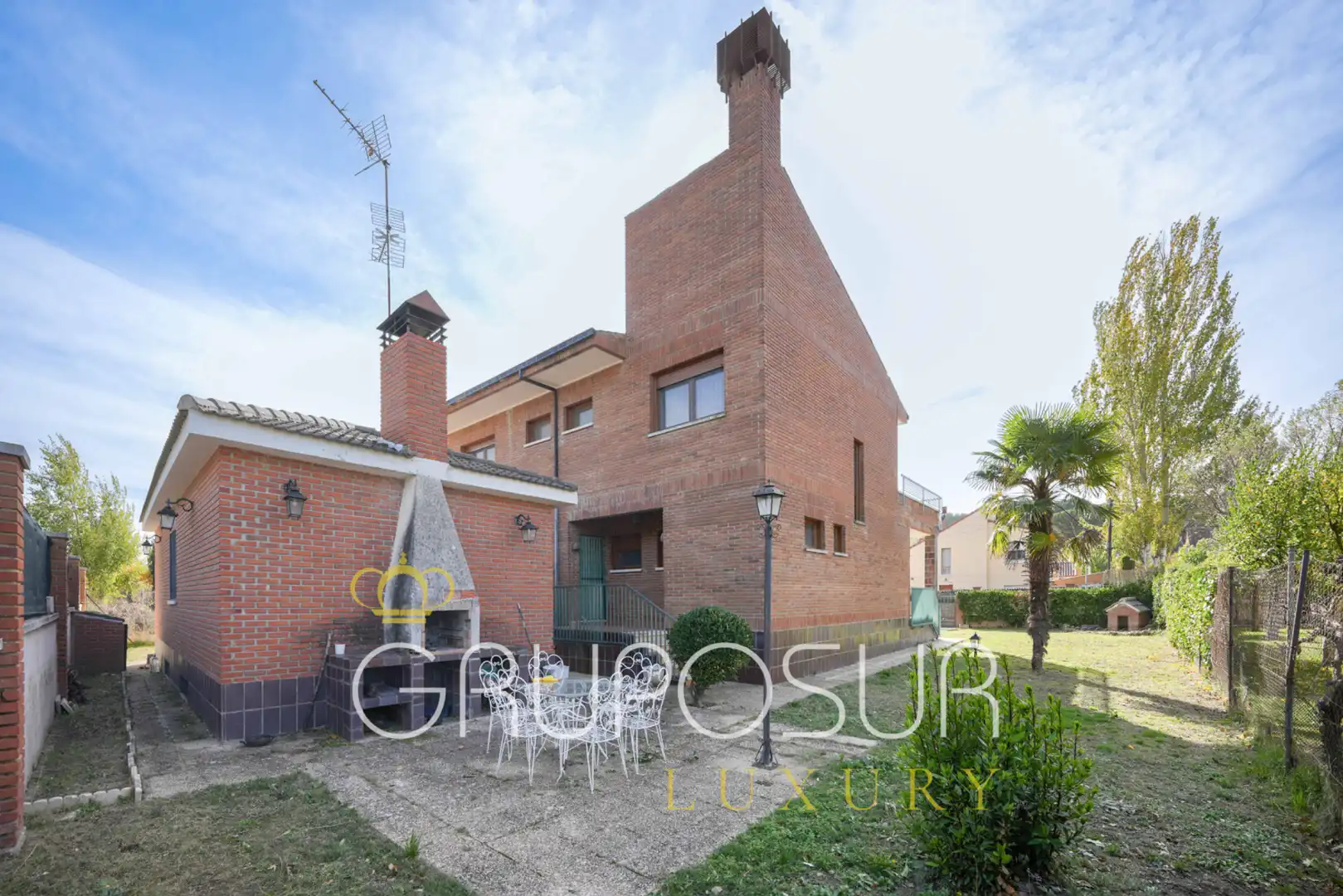Jardí de Casa o xalet en venda en Valladolid amb Calefacció, Jardí privat i Terrassa