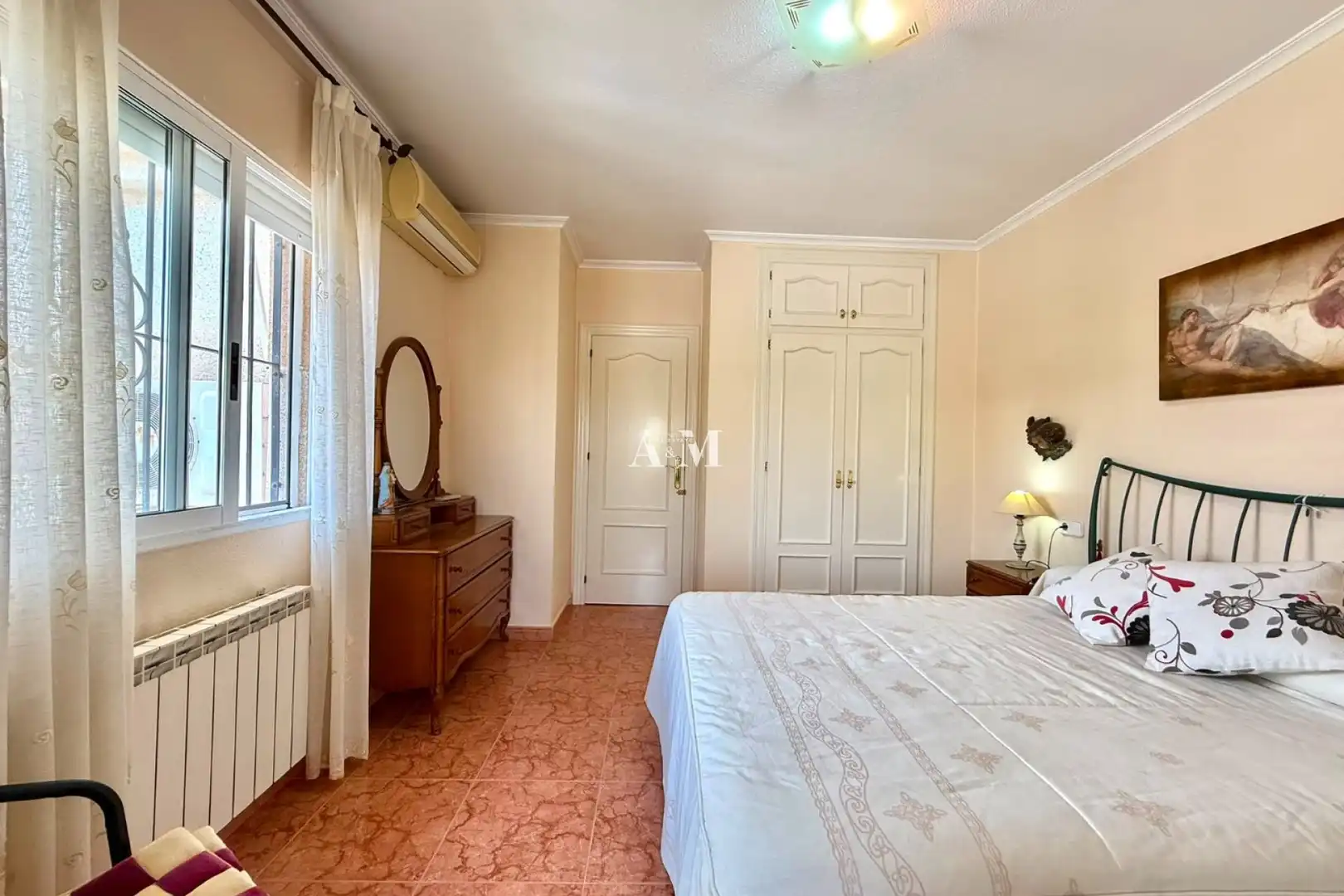Dormitori de Casa adosada en venda en San Javier amb Aire condicionat, Calefacció i Jardí privat