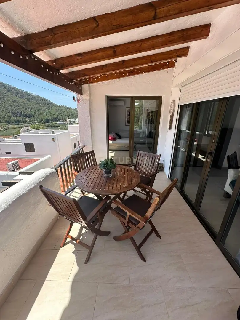 Terraza de Apartamento en venta en Santa Eulària des Riu