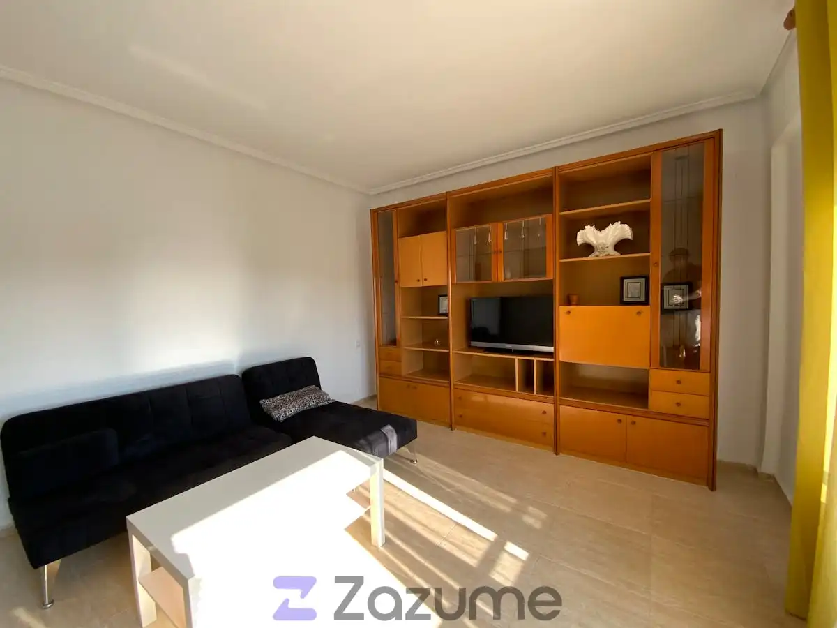 Wohnzimmer von Wohnung zur Miete in Moncada mit Klimaanlage, Heizung und Möbliert