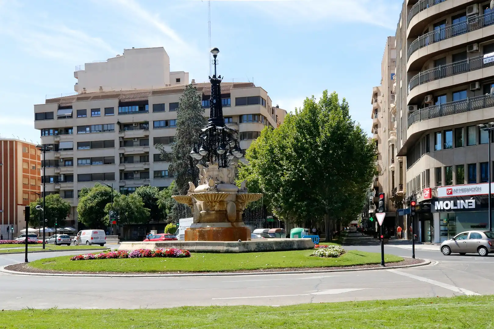 Exterior view of Flat for sale in Albacete  with Air Conditioner, Heating and Furnished