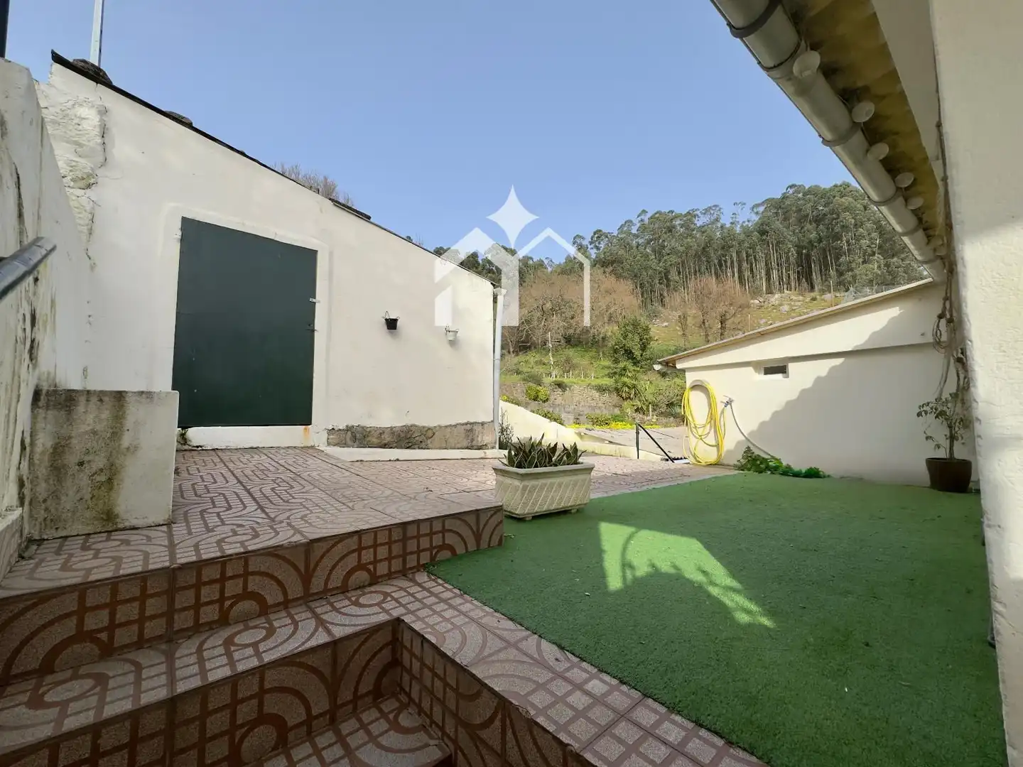 Garden of Houses for sale in Moaña  with Heating, Private garden and Parquet flooring
