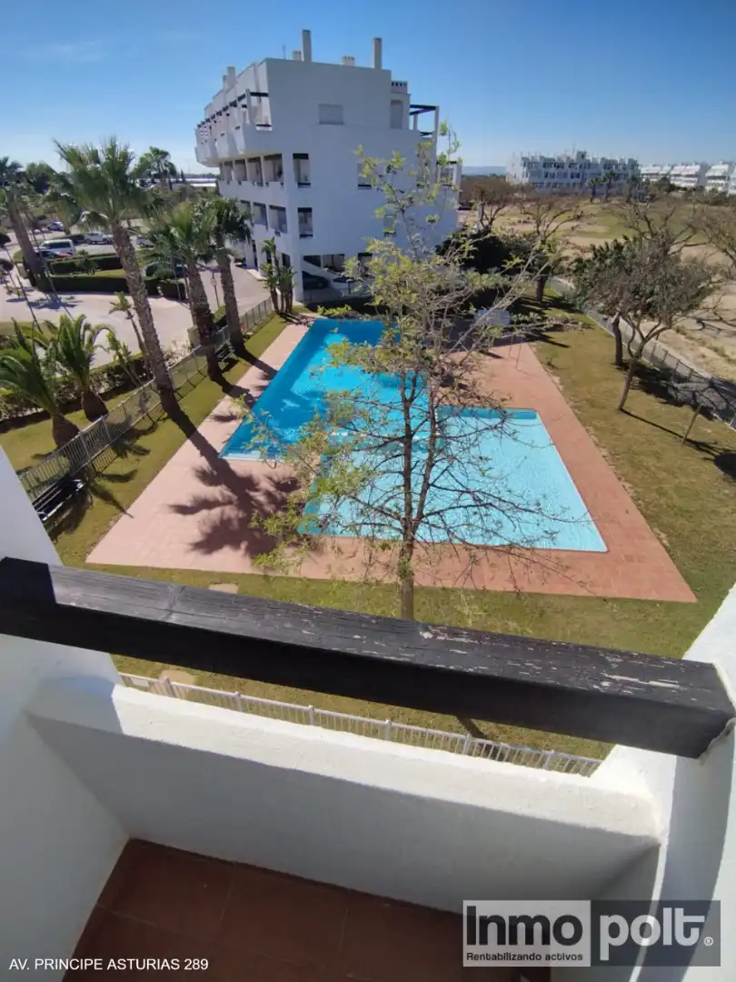 Piscina de Apartamento de alquiler en Torre-Pacheco con Jardín privado, Terraza y Amueblado