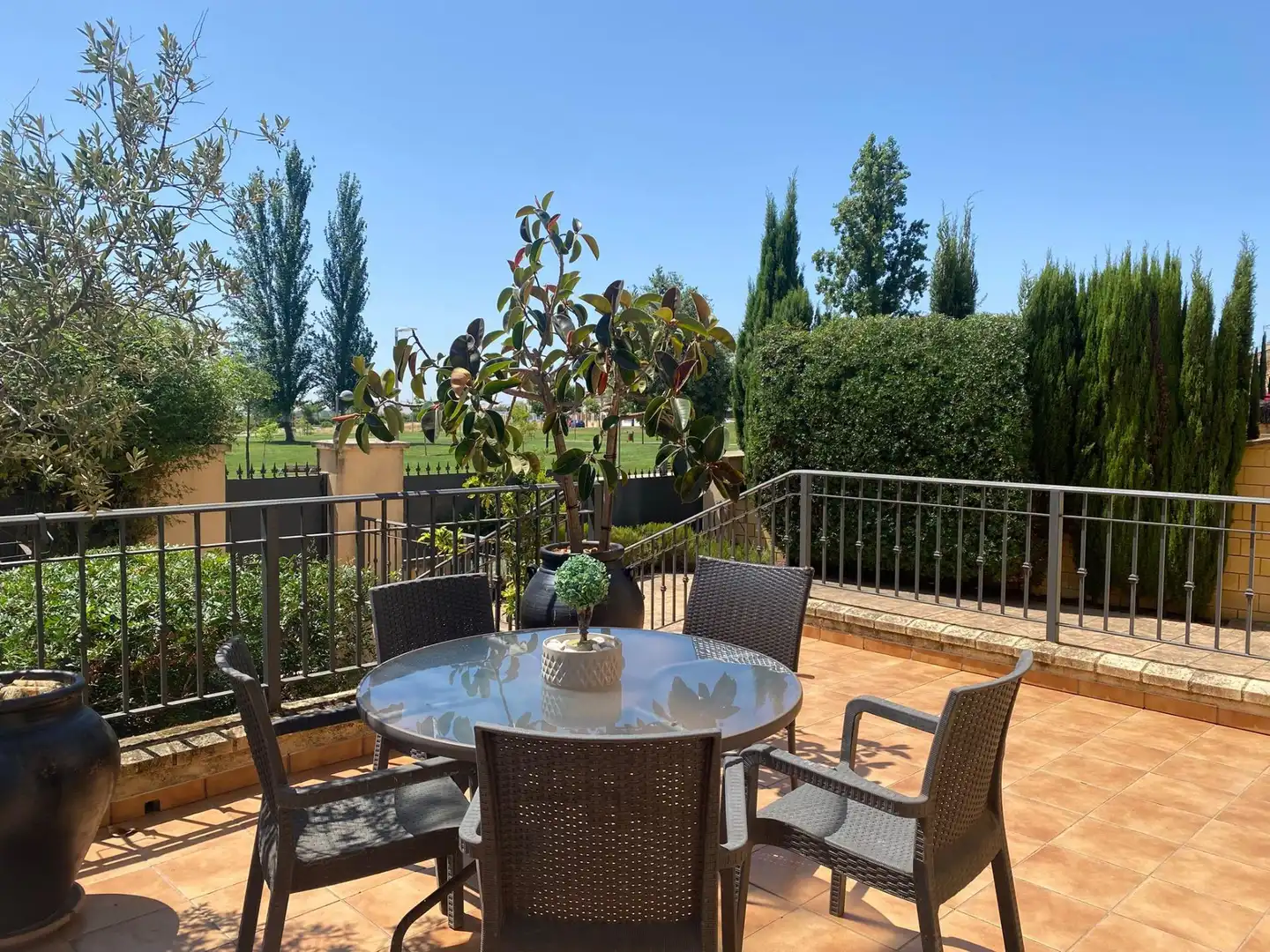 Terraza de Casa o chalet en venta en Córdoba con Aire acondicionado, Calefacción y Jardín privado