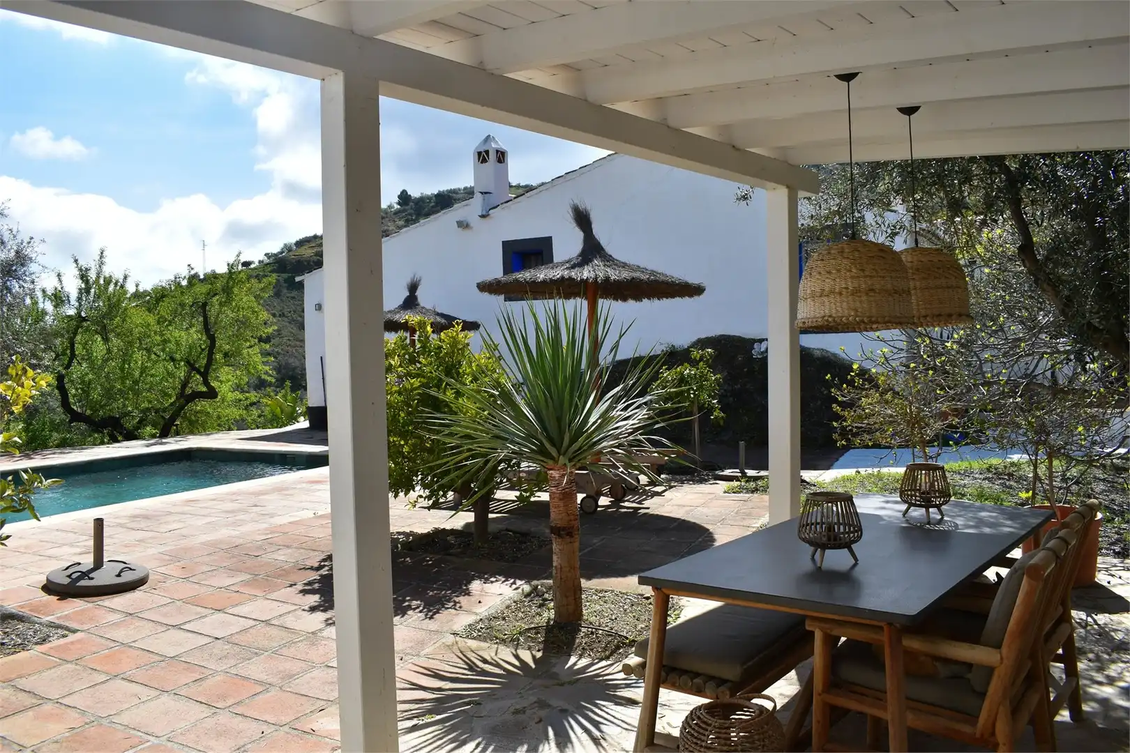 Terrassa de Casa o xalet en venda en Arenas amb Aire condicionat, Jardí privat i Terrassa