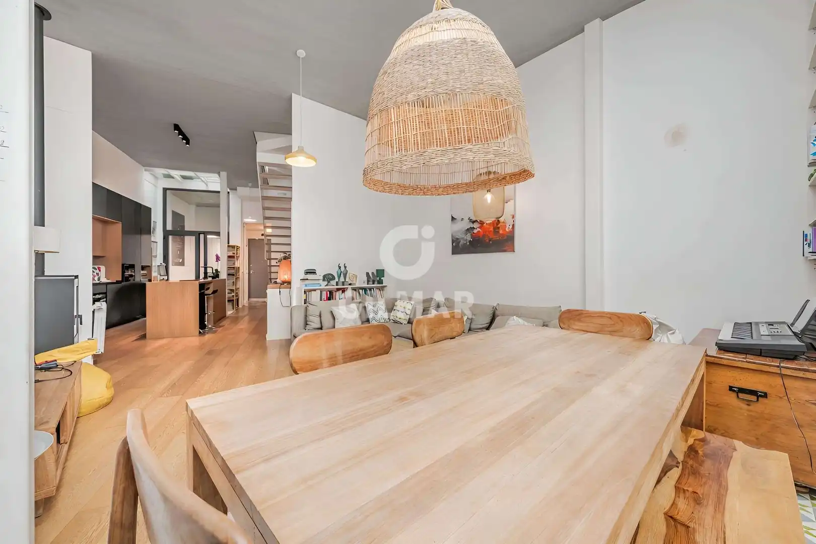 Comedor de Casa adosada en venta en Sevilla con Calefacción y Piscina