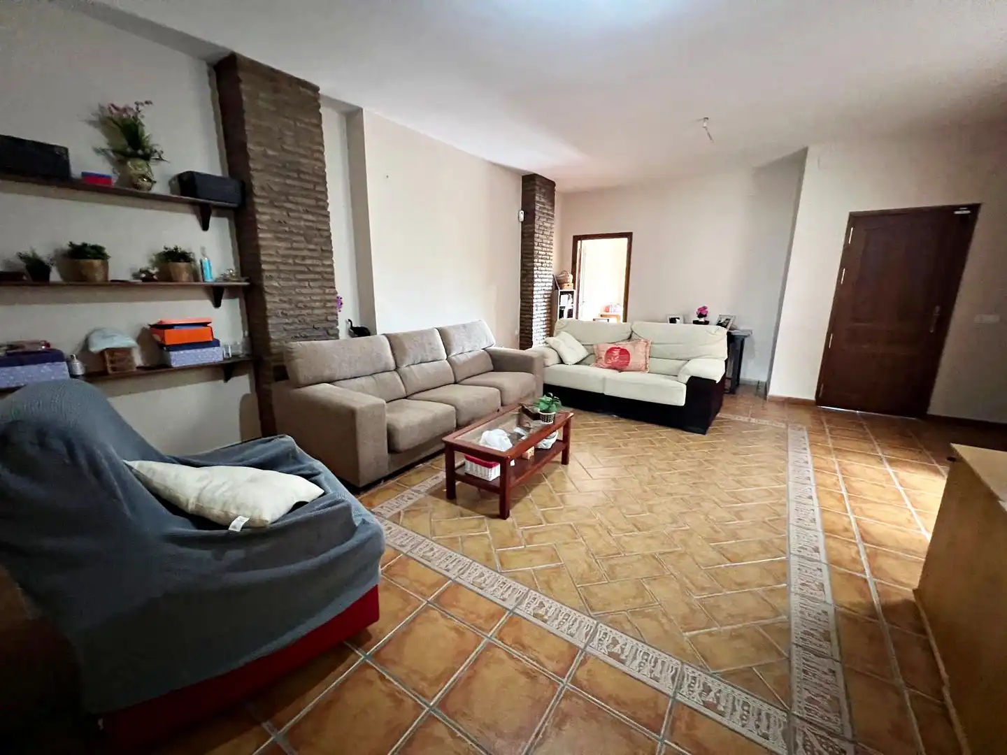 Wohnzimmer von Haus oder Chalet zum Verkauf in Escacena del Campo mit Klimaanlage, Terrasse und Abstellraum