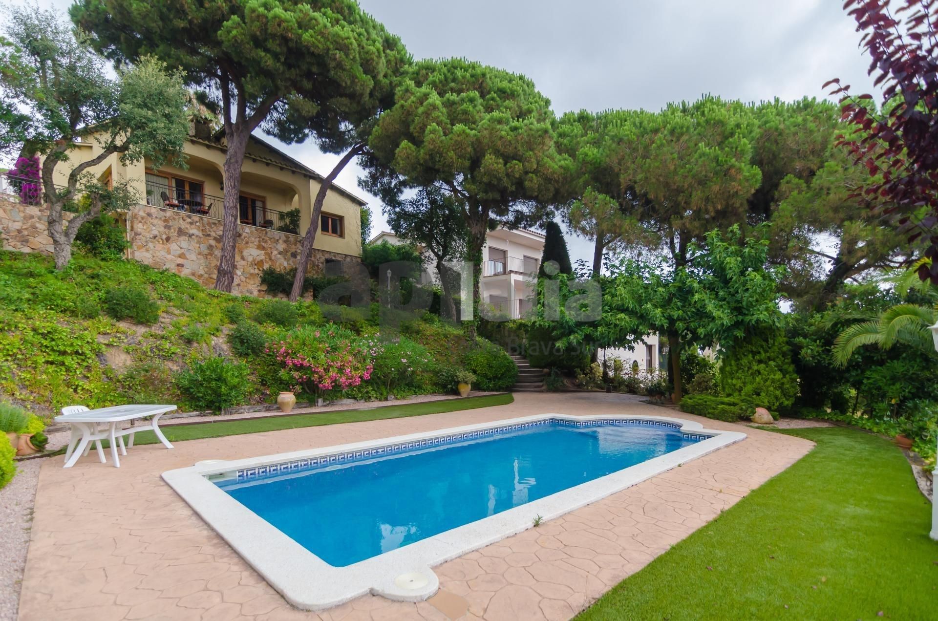 Jardín de Casa o chalet en venta en Lloret de Mar con Aire acondicionado, Jardín privado y Terraza