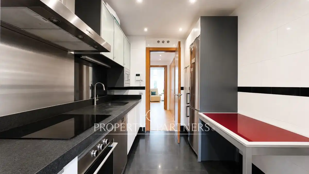 Kitchen of Apartments for sale in Madrid  with Air Conditioner, Heating and Private garden