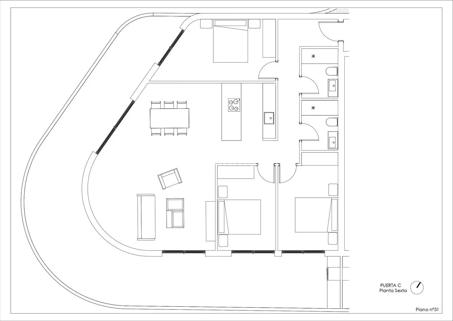 Flat with pool for sale in Zona Pueblo, imagen 31