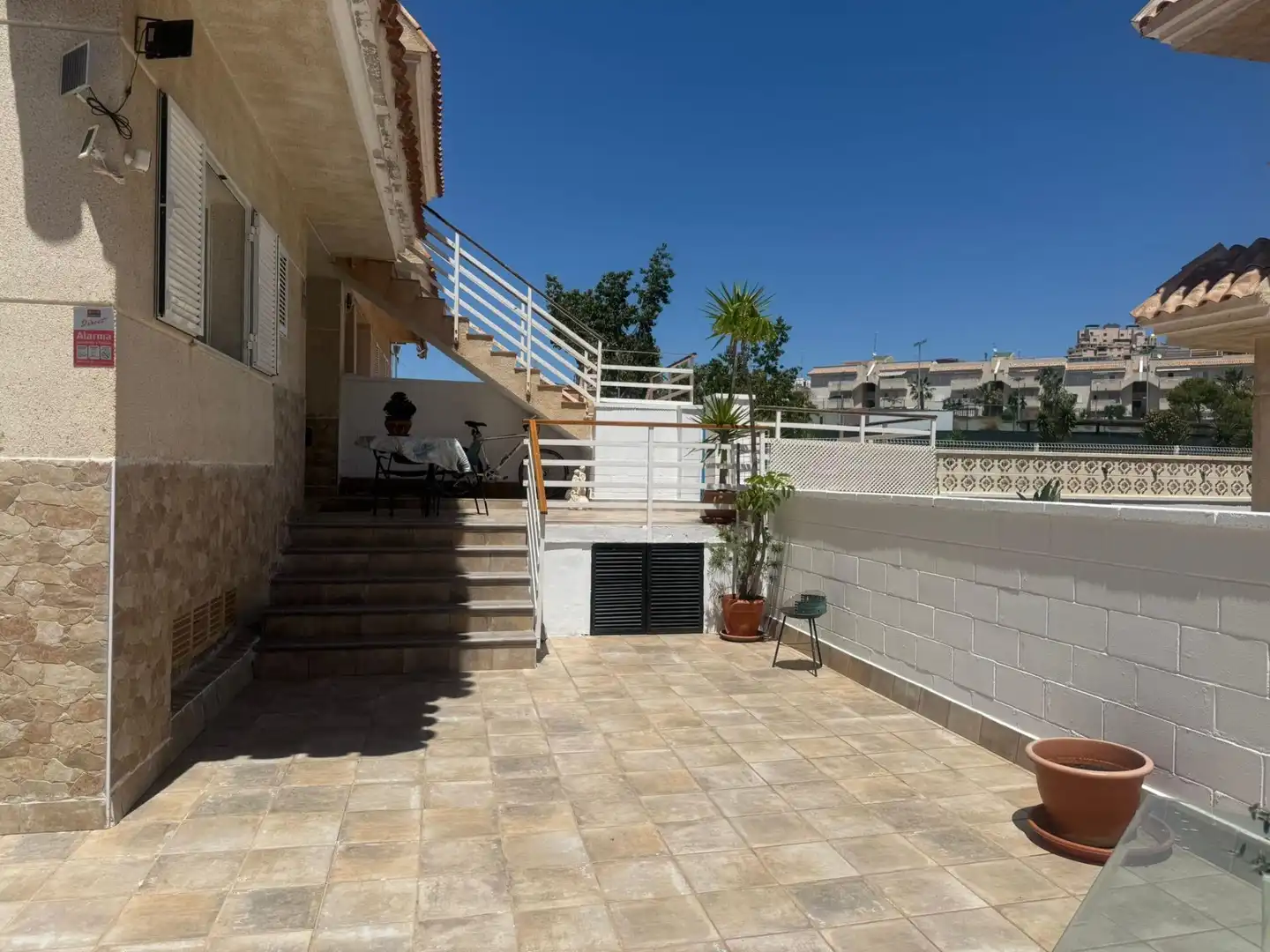 Terrasse von Erdgeschoss zum Verkauf in Águilas mit Privatgarten, Terrasse und Möbliert