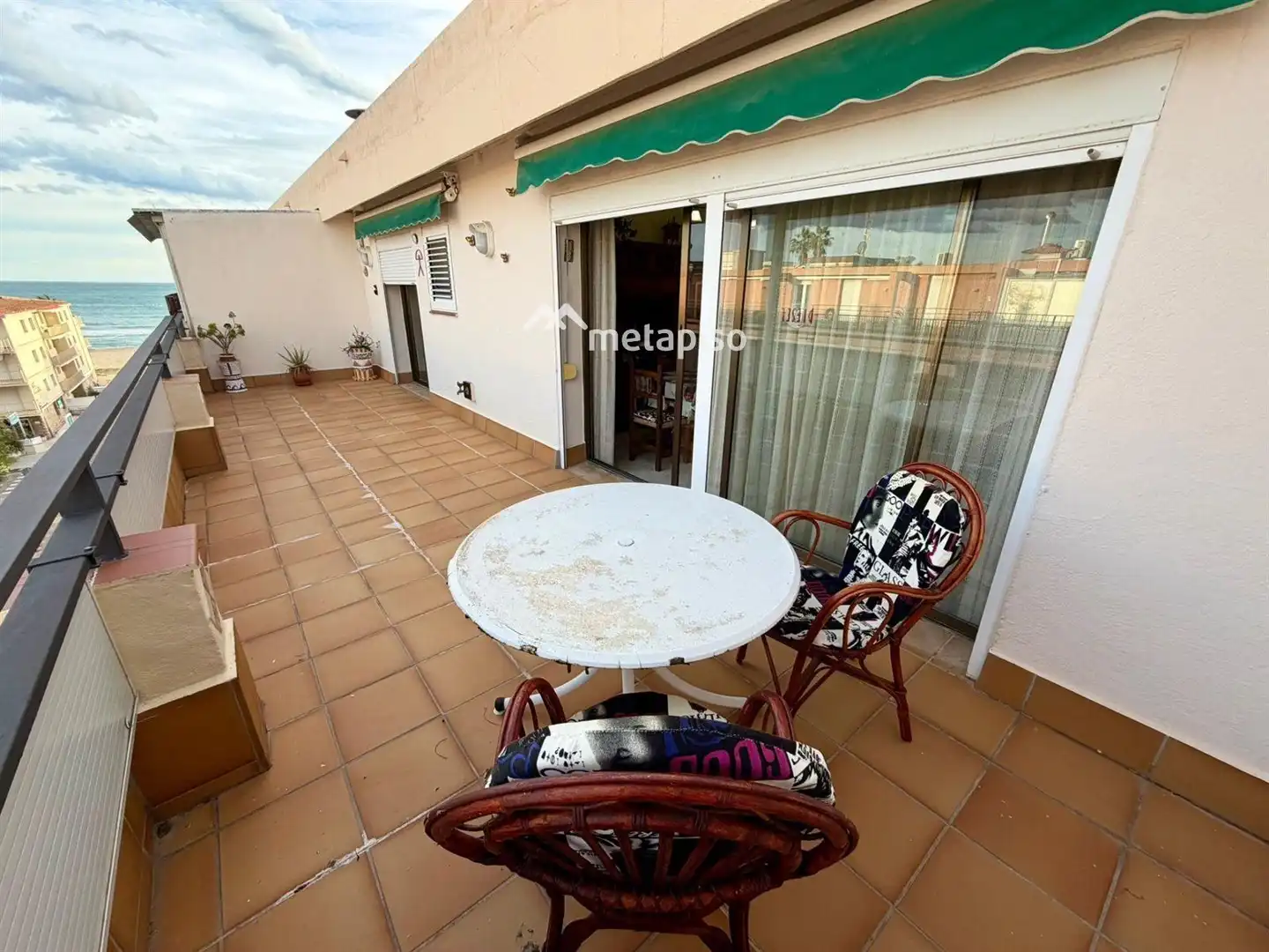 Terrasse von Dachboden zum Verkauf in El Vendrell mit Klimaanlage, Heizung und Terrasse