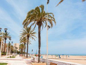 Exterior view of Flat for sale in La Pobla de Farnals  with Air Conditioner, Private garden and Storage room