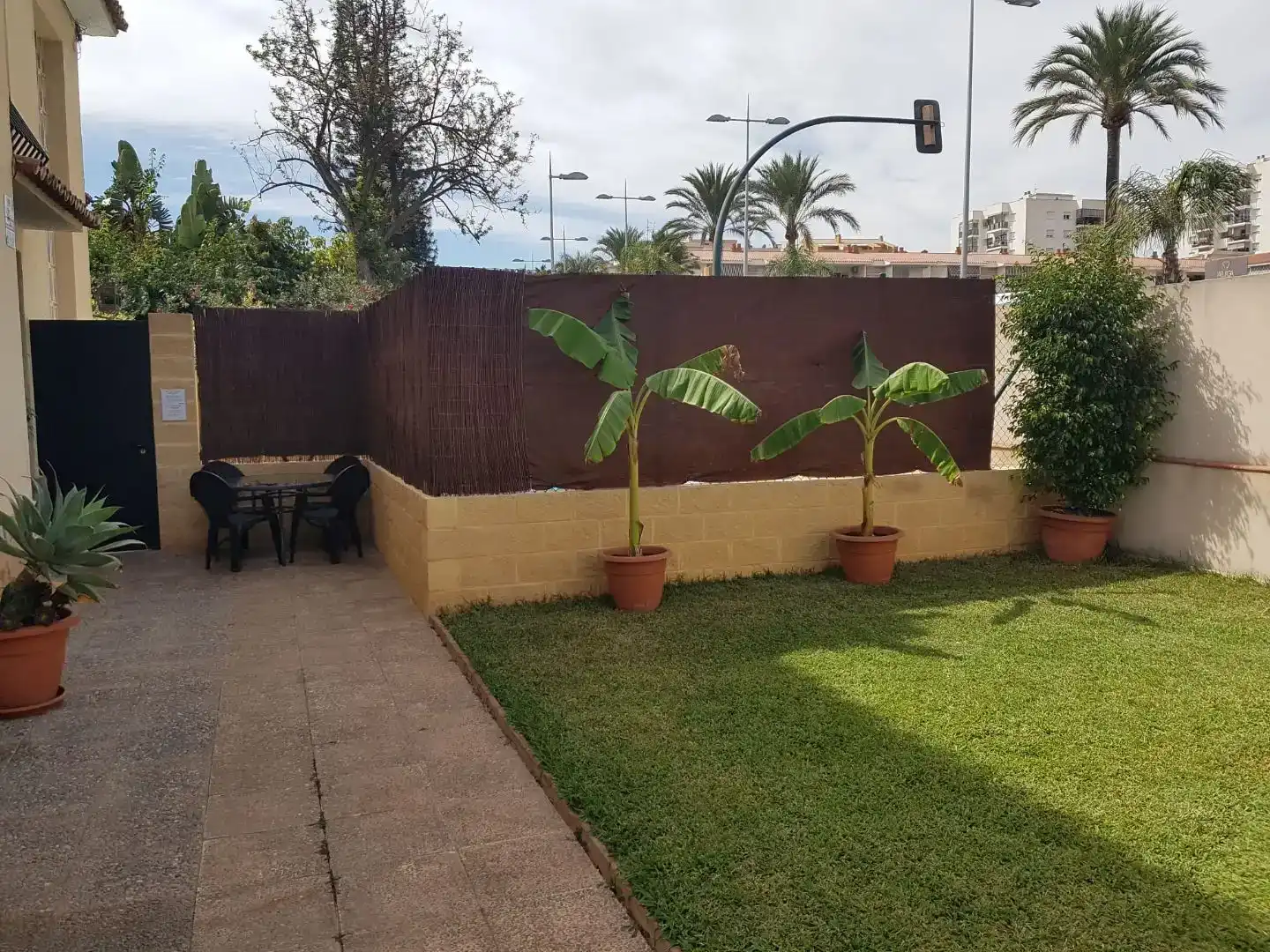 Jardí de Casa o xalet de lloguer en Benalmádena amb Aire condicionat, Jardí privat i Parquet