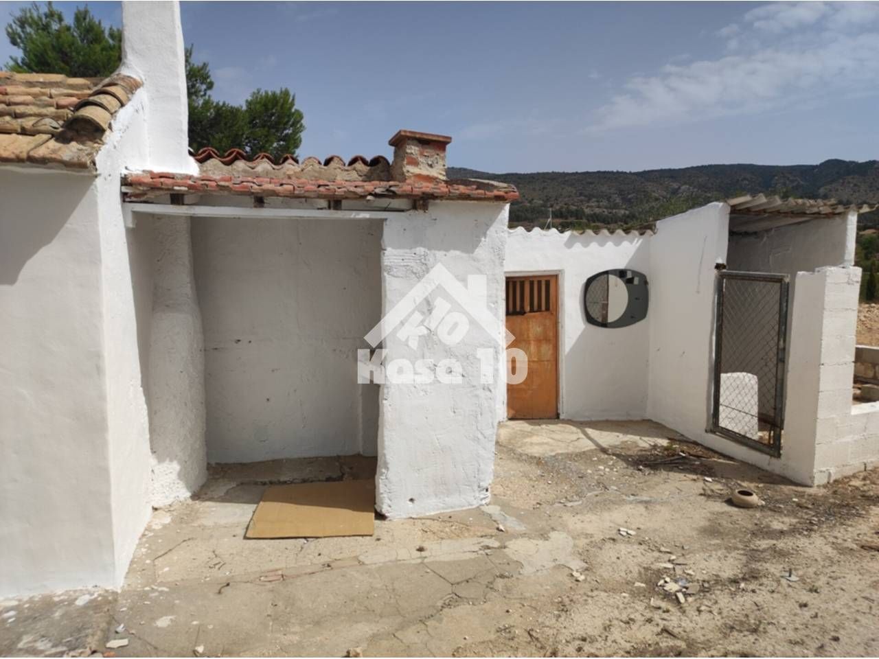 Vista exterior de Finca rústica en venta en Ibi con Jardín privado