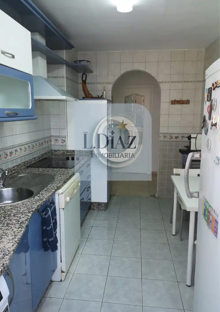 Kitchen of Flat for sale in Málaga  with Heating, Terrace and Furnished