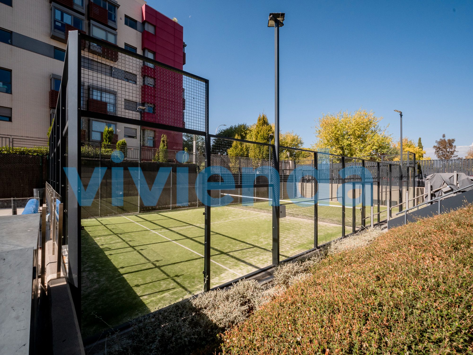 Garden of Flat for sale in  Madrid Capital  with Air Conditioner, Heating and Terrace