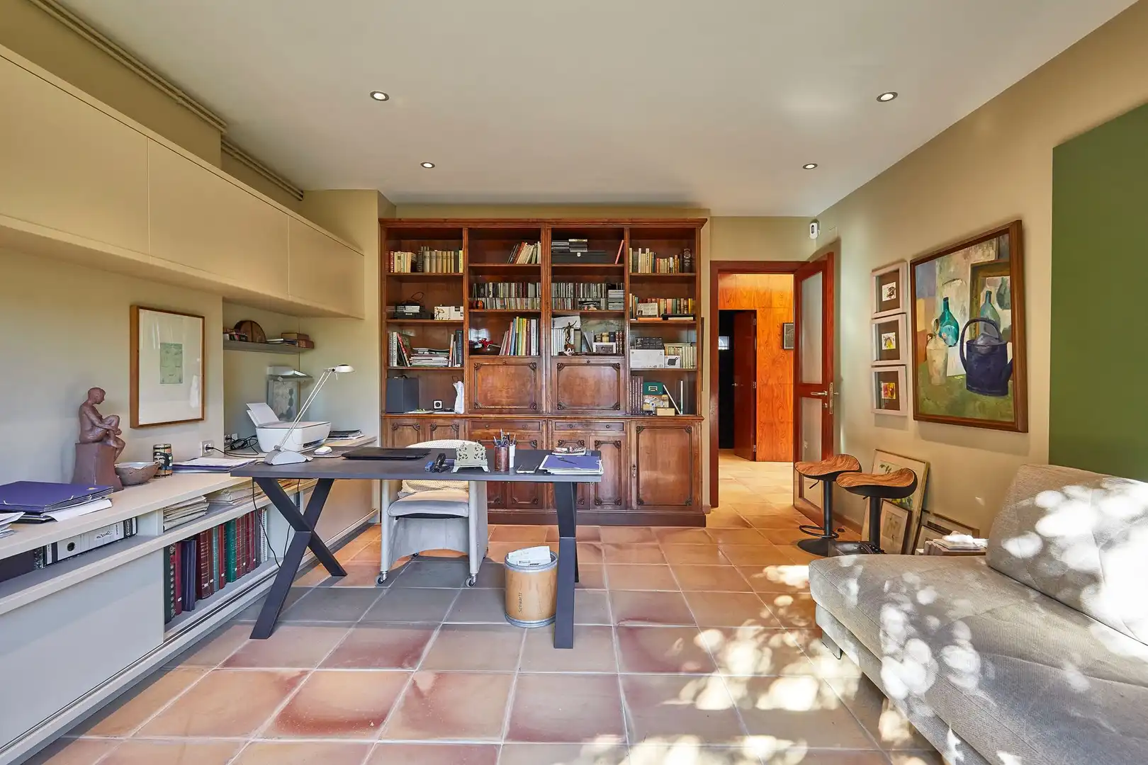 Wohnzimmer von Haus oder Chalet zum Verkauf in Premià de Dalt mit Klimaanlage, Heizung und Privatgarten