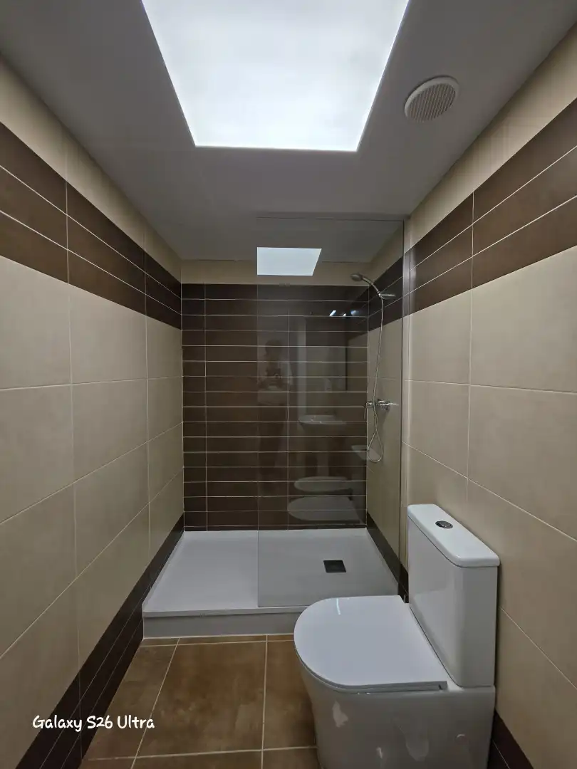 Badezimmer von Wohnung zur Miete in Vícar mit Möbliert, Balkon und Gemeinschaftspool