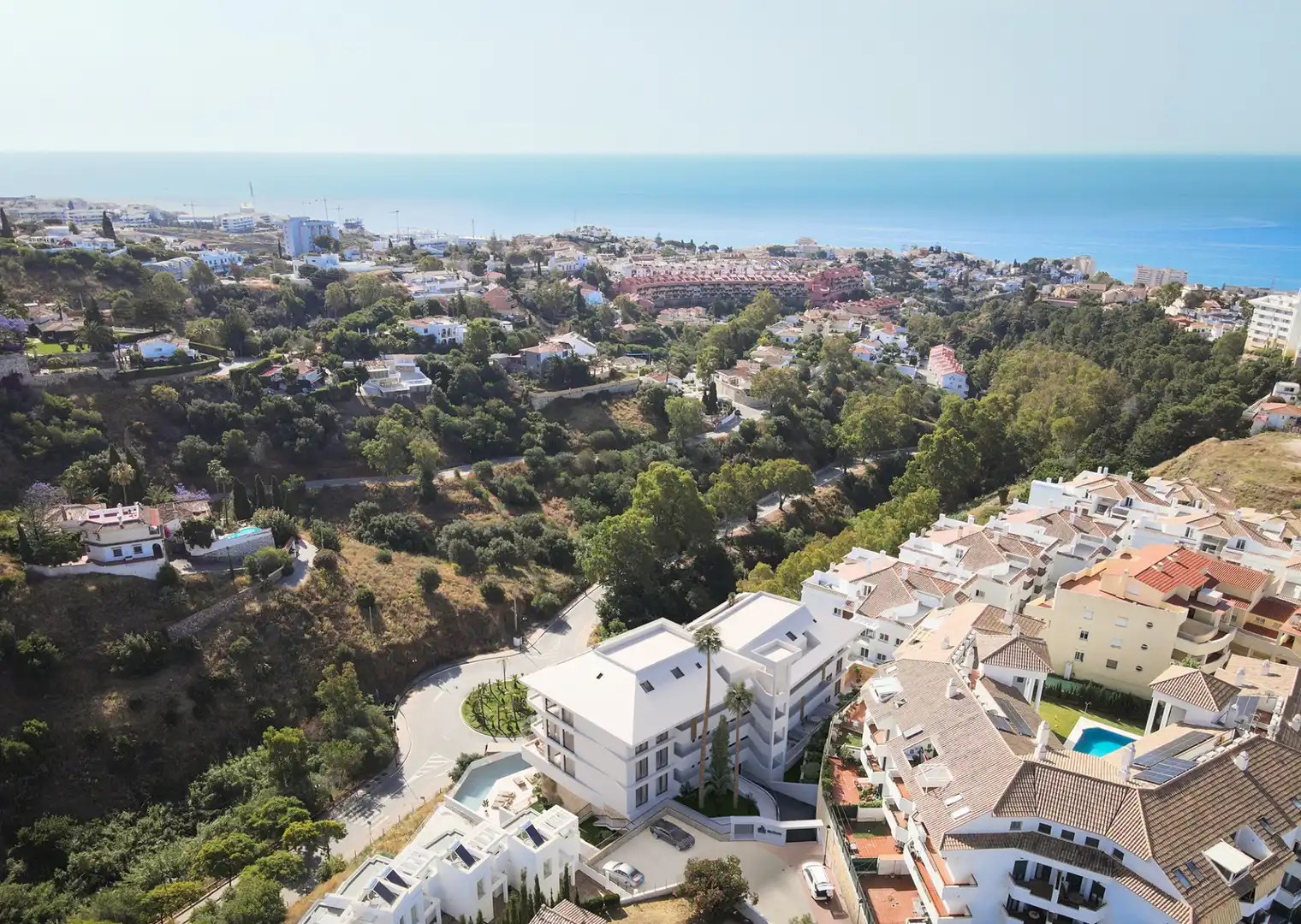 Vista exterior de Apartamento en venta en Fuengirola con Aire acondicionado, Terraza y Piscina