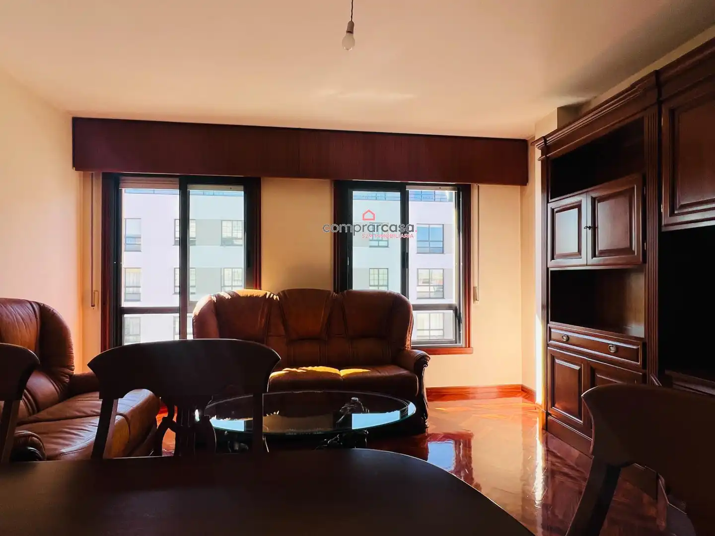 Living room of Flat for rent in Cambre   with Heating, Storage room and Furnished