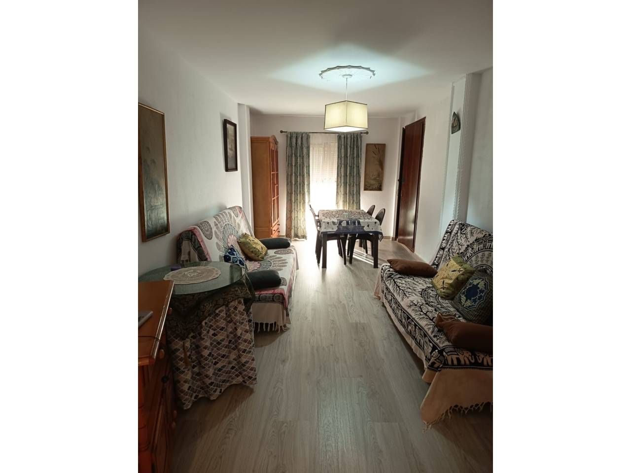 Living room of Flat to rent in Chiclana de la Frontera  with Air Conditioner, Terrace and Furnished