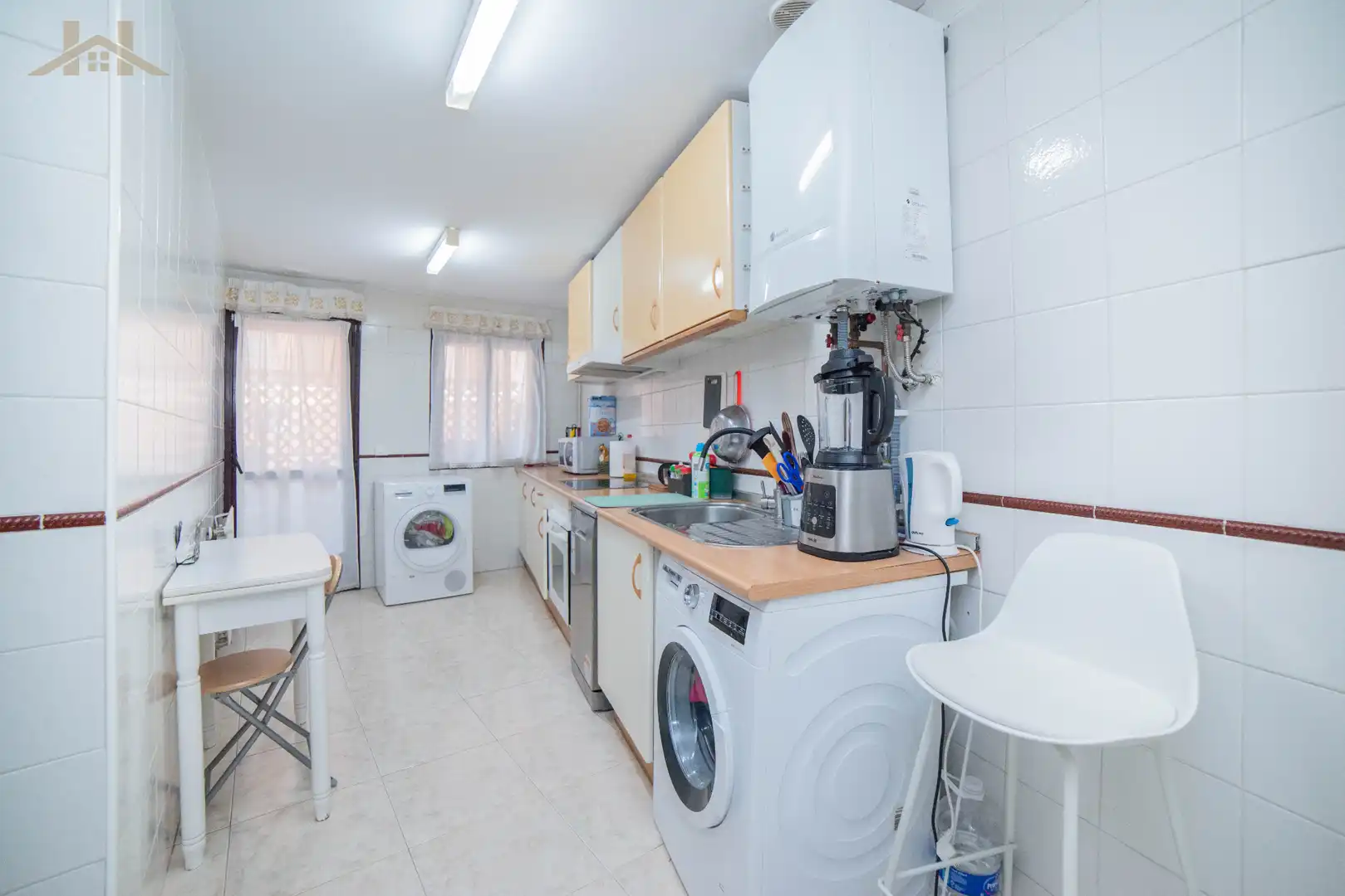 Cuina de Dúplex en venda en Sevilla la Nueva amb Aire condicionat, Calefacció i Terrassa
