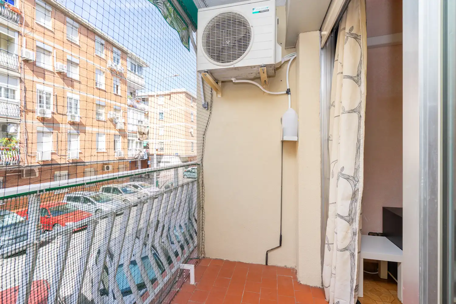 Balcony of Flat for sale in Móstoles  with Air Conditioner, Heating and Terrace