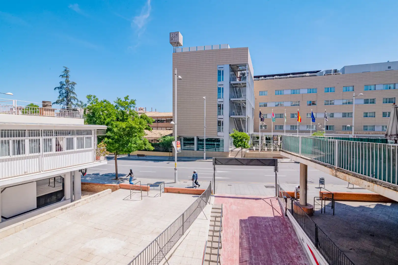 Exterior view of Flat for sale in Granada  with Terrace, Storage room and Balcony