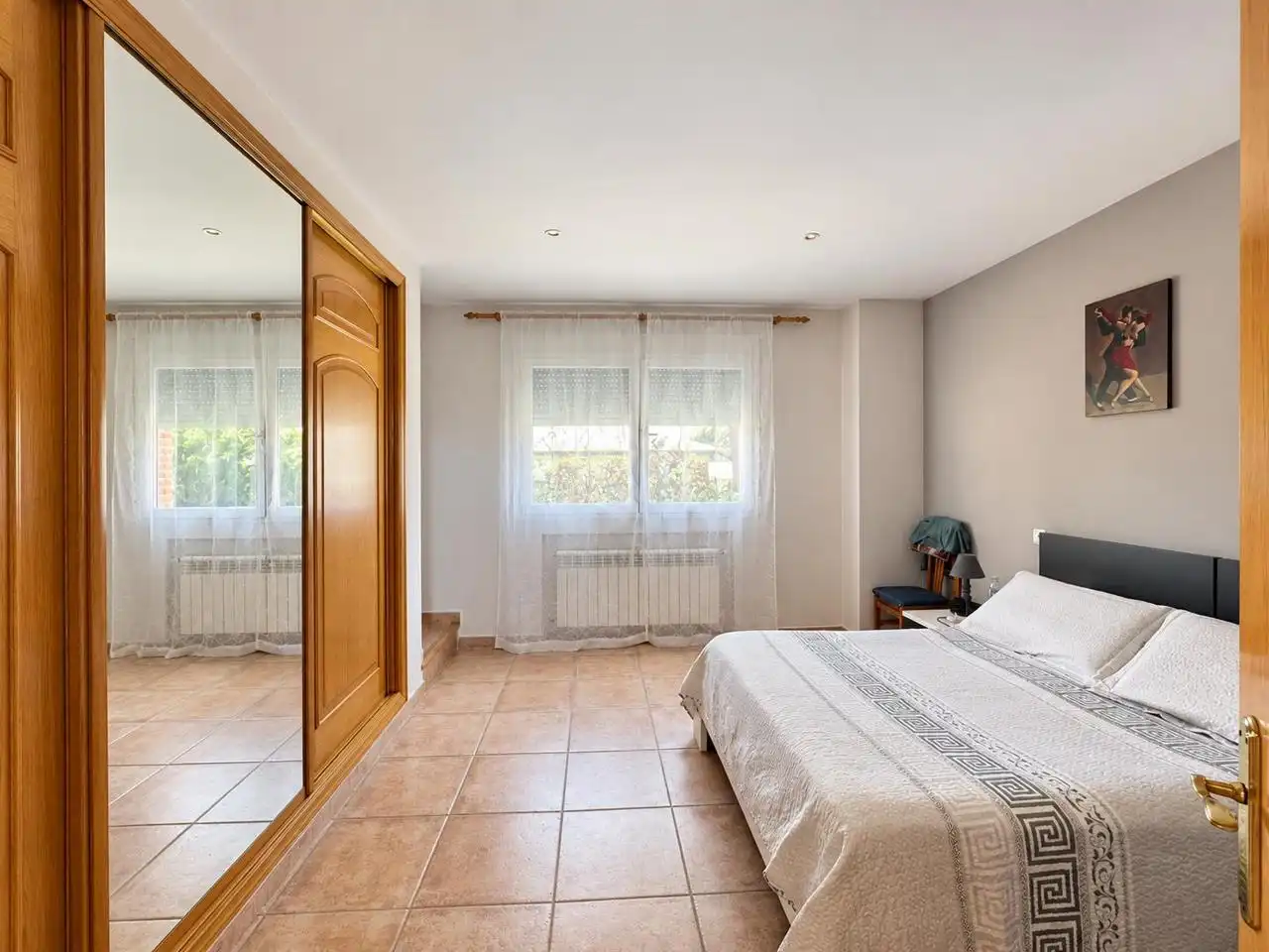 Dormitori de Casa o xalet en venda en Galapagar amb Aire condicionat, Calefacció i Jardí privat