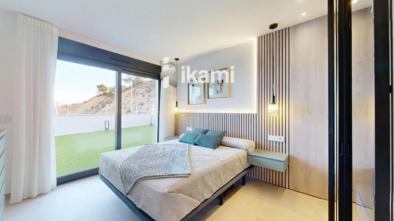 Bedroom of Houses for sale in Finestrat  with Air Conditioner, Heating and Swimming Pool
