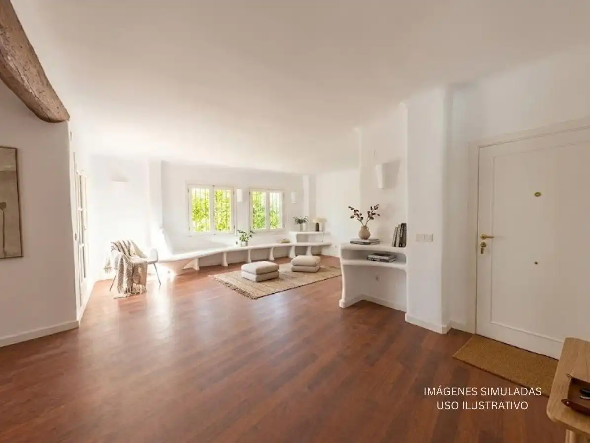Sala de estar de Casa adosada en venta en Altea con Jardín privado y Terraza