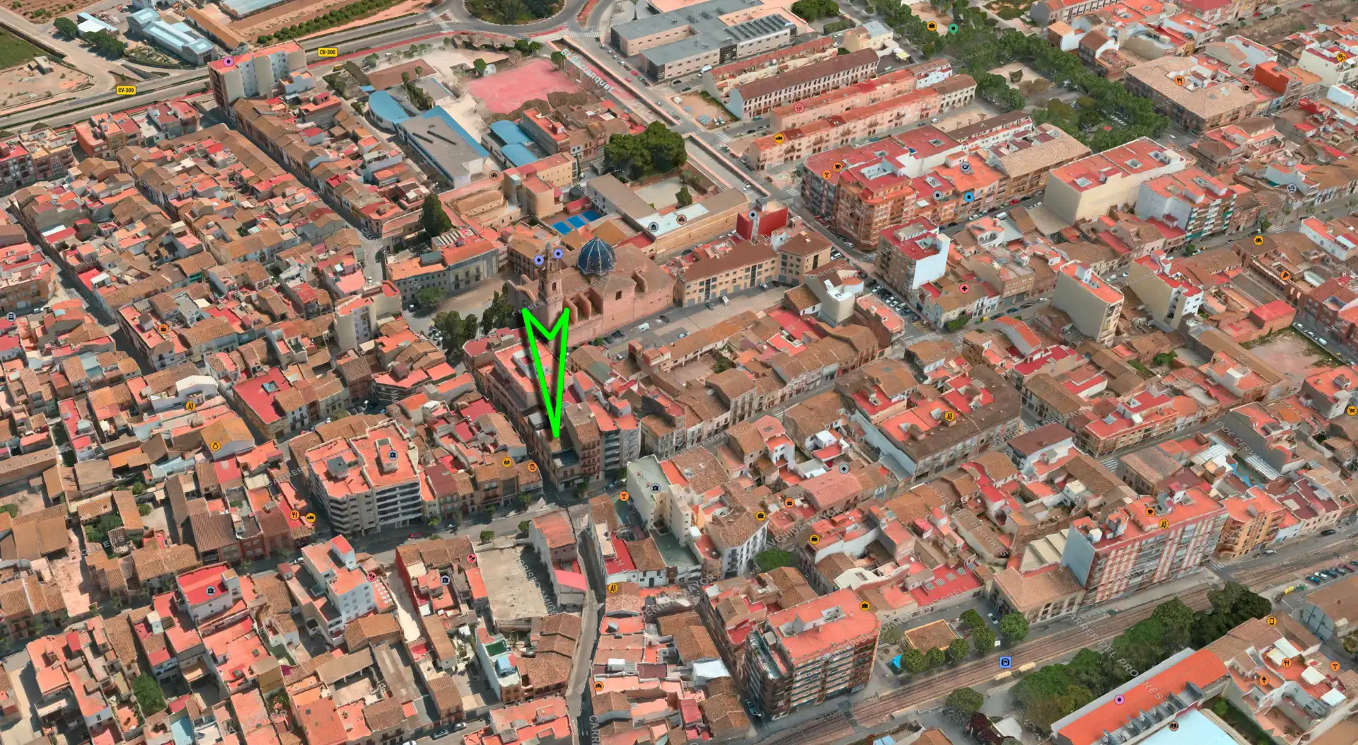 Vista exterior de Casa o xalet en venda en Massamagrell amb Terrassa i Balcó