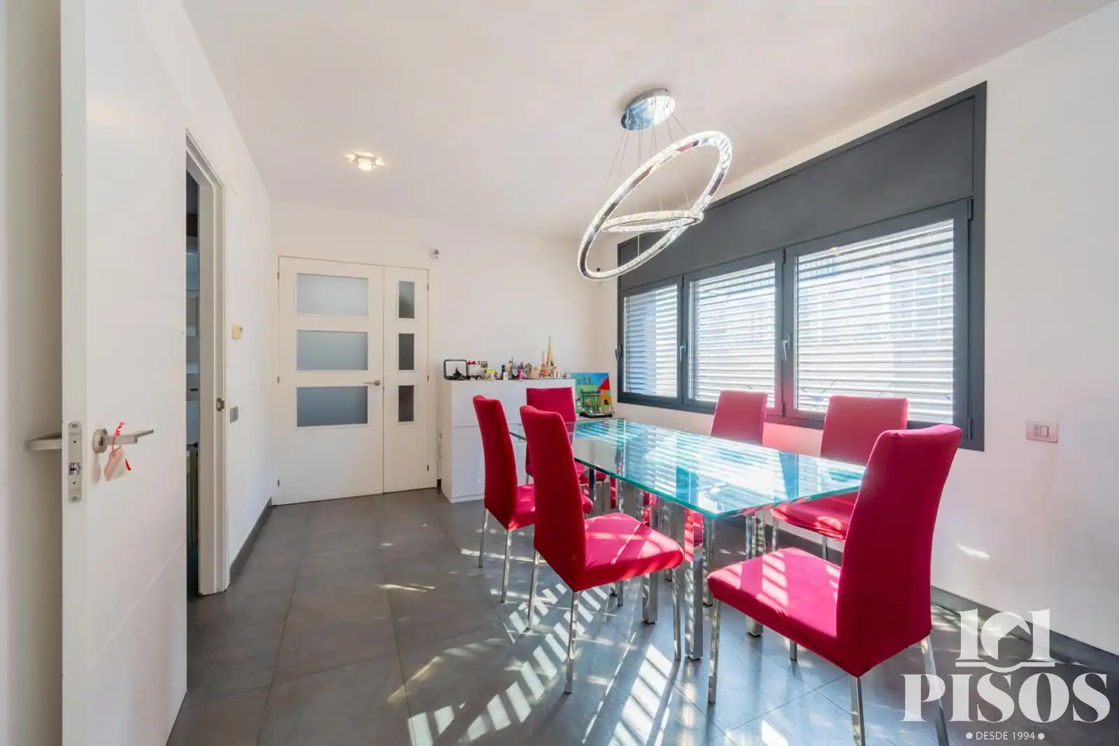 Dining room of Houses for sale in Sant Cugat del Vallès  with Air Conditioner, Storage room and Swimming Pool