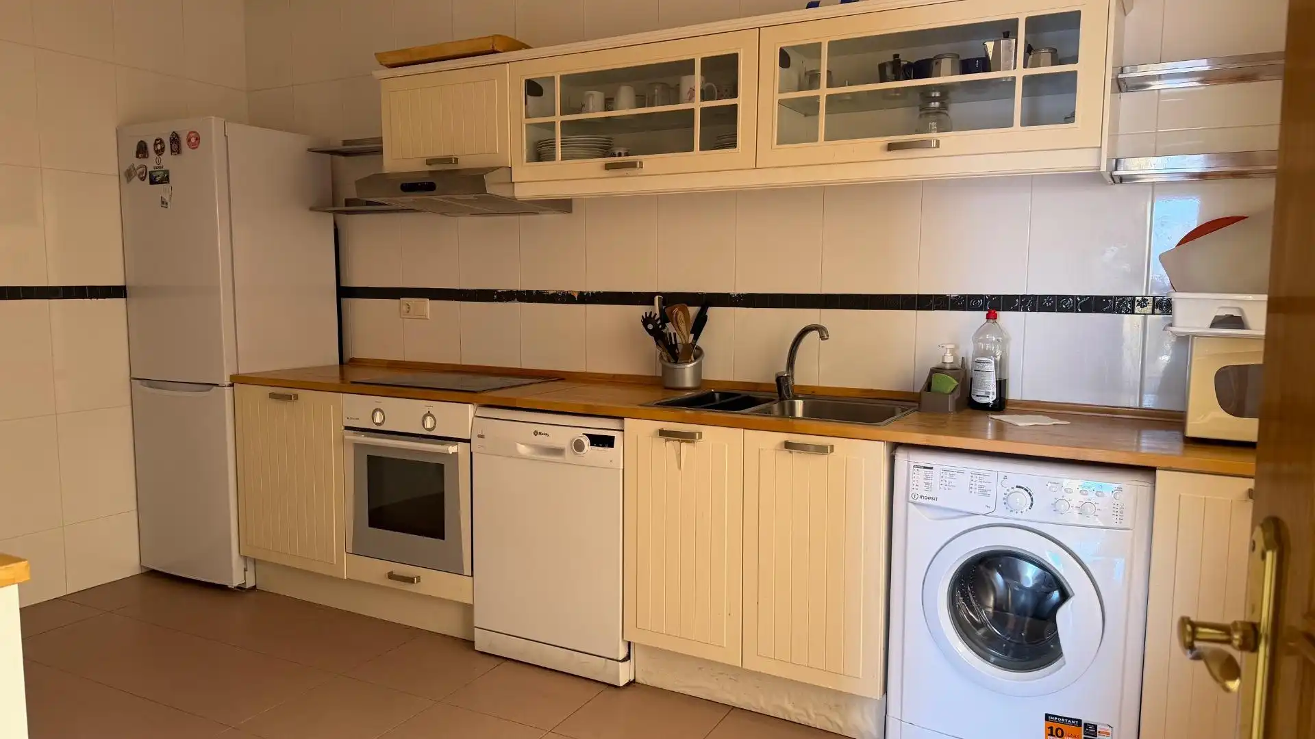 Cocina de Casa o chalet en venta en Huércal de Almería con Jardín privado y Balcón