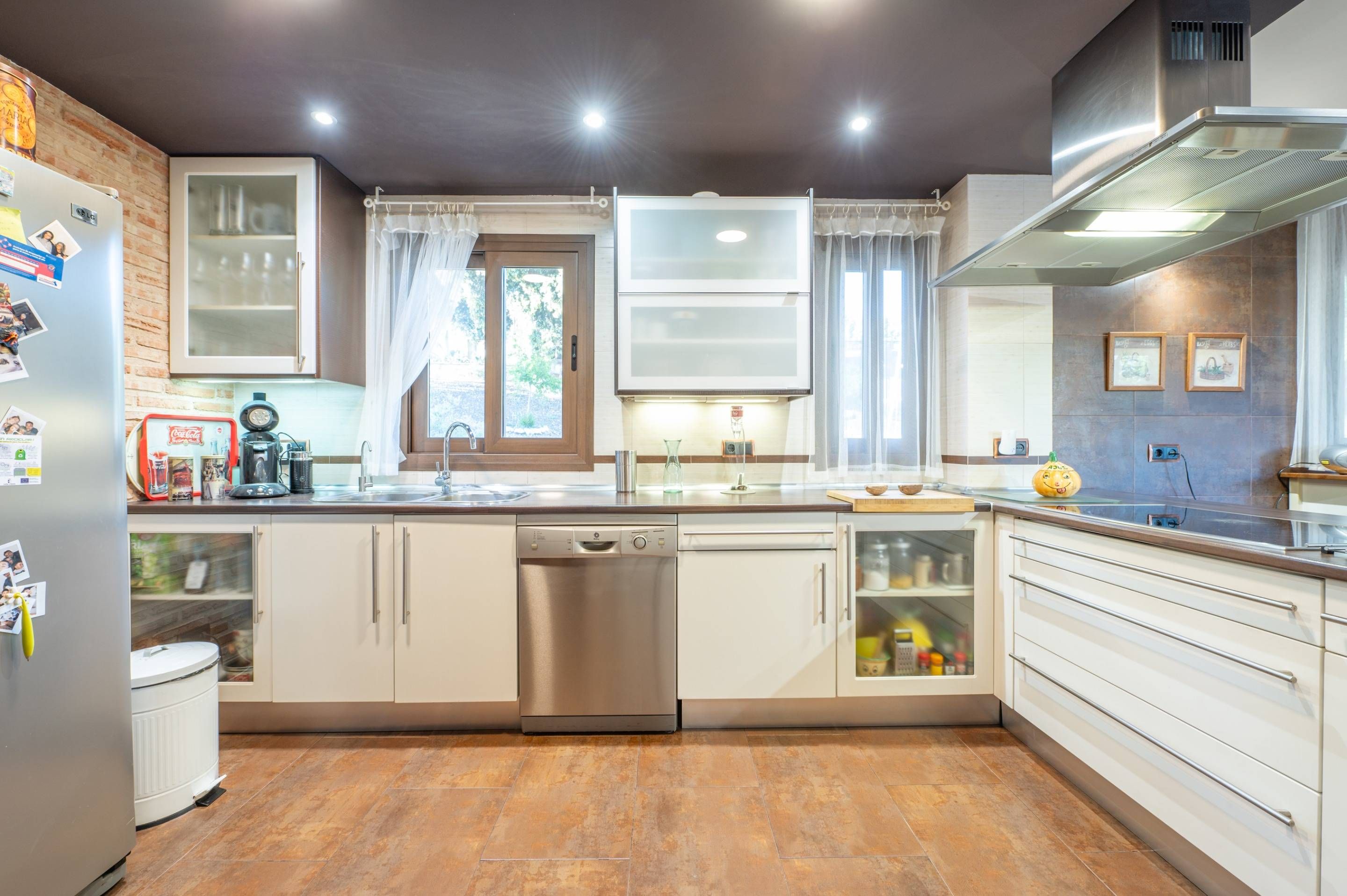 Kitchen of House or chalet for sale in Hontoba  with Air Conditioner, Heating and Private garden