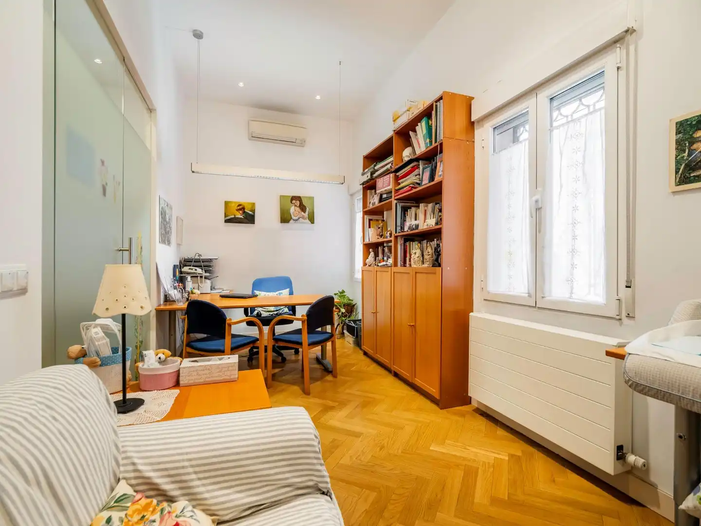 Sala d'estar de Pis en venda en Madrid amb Aire condicionat, Calefacció i Traster