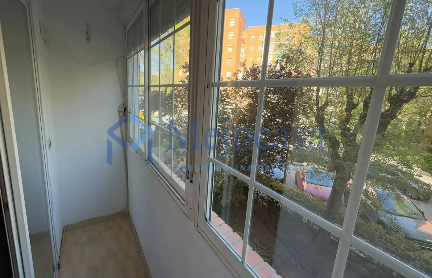 Balcony of Flat for sale in  Madrid Capital  with Air Conditioner, Heating and Terrace