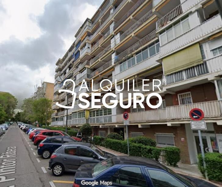 Vista exterior de Pis de lloguer en Móstoles amb Calefacció i Terrassa