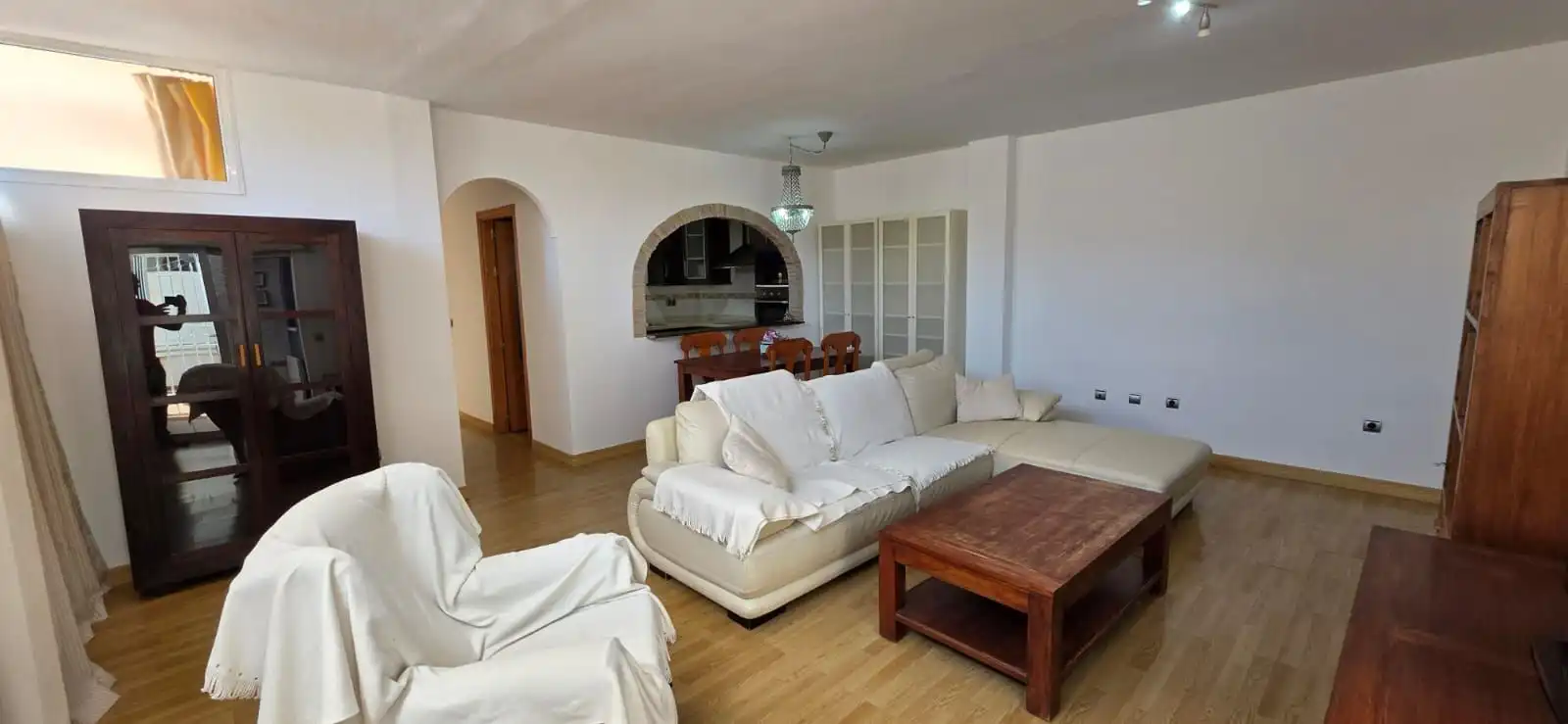 Living room of Flat for sale in Vera  with Air Conditioner, Heating and Furnished